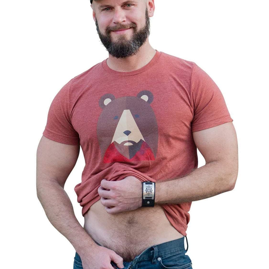 Gruff Pup Bearded Bear Tee