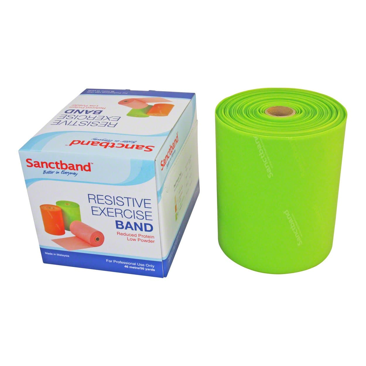 RESISTIVE Band 50 Yard/ 46 Meter Lime Green (Medium)
