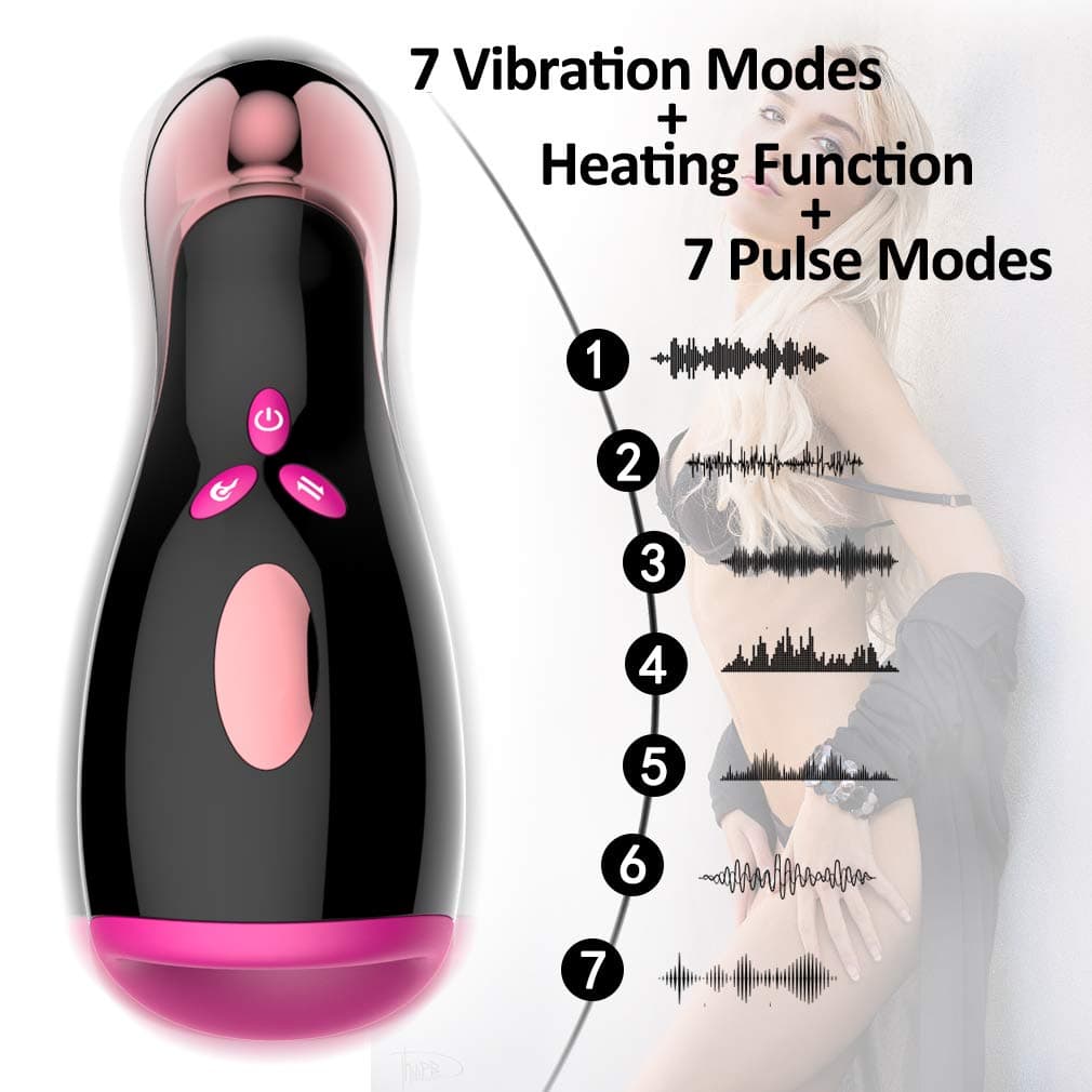 Fully Automatic Male Vibrant Delay Trainer for Men Underwear Use with Heating Masturbration Cup Pòckèt Pùssèys Hands Free Toys Tongue Simulator Function Waterproof Best Funny Toys