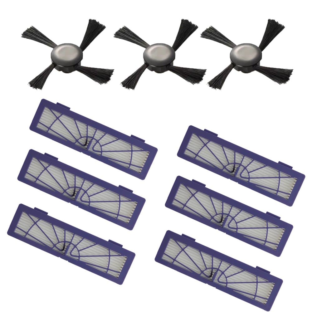 ECOMAID Replacement Kits for Neato Botvac Robotics 70e 75 80 85 & D Series D75 D80 D85 & Connected D3 D5 Vacuum Cleaner Replacement Parts