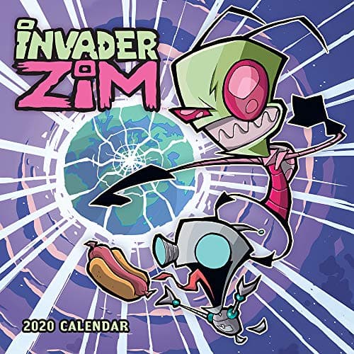Invader Zim 2020 Wall Calendar