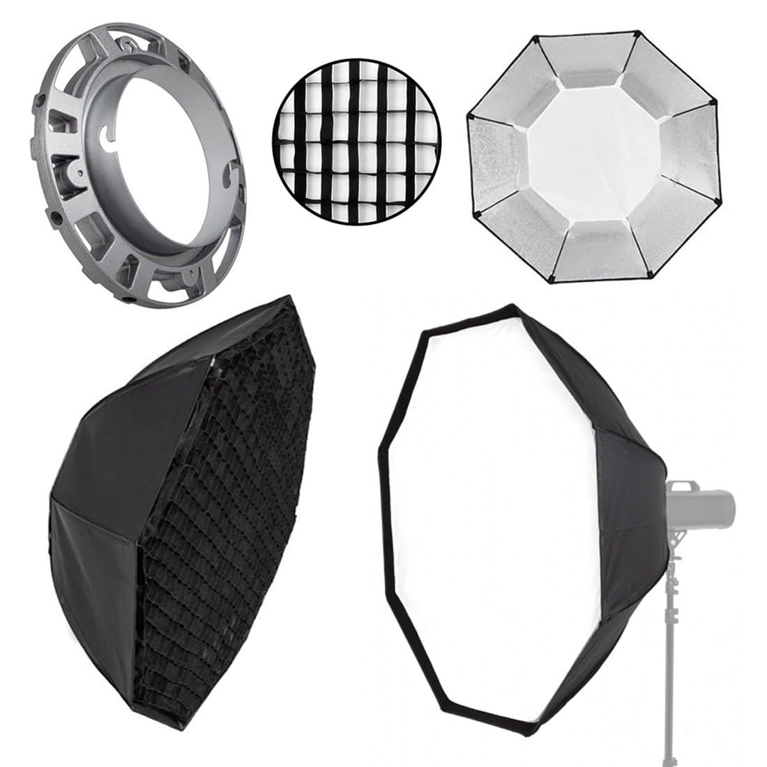 120cm Octabox with Elinchrom Mount | Luxlight® | Studio Flash Octobox & Grid