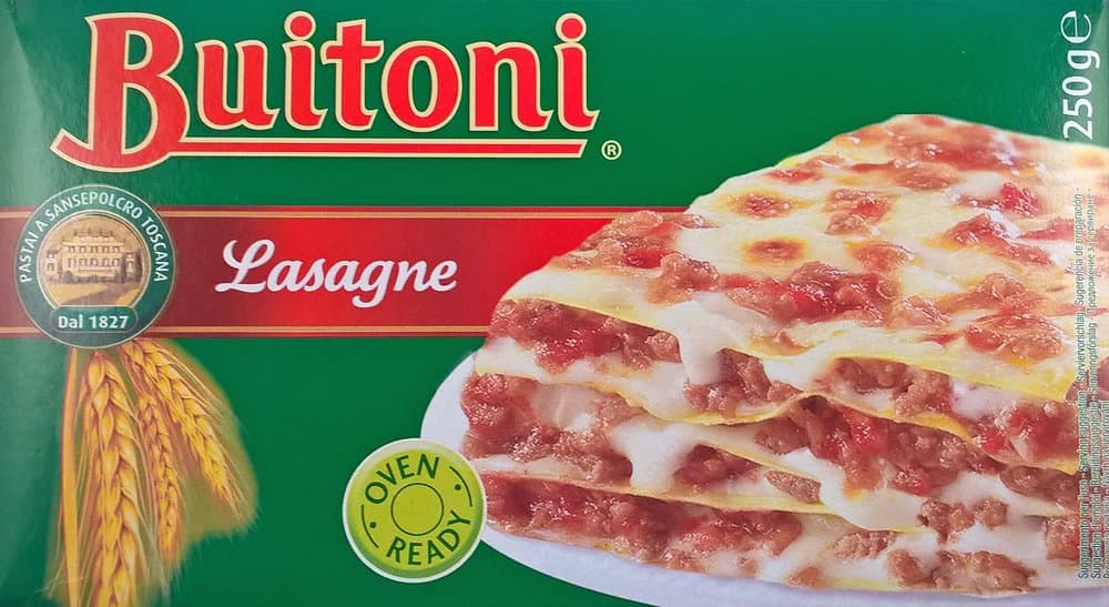 Buitoni Lasagne Sheets - 2 x 250g