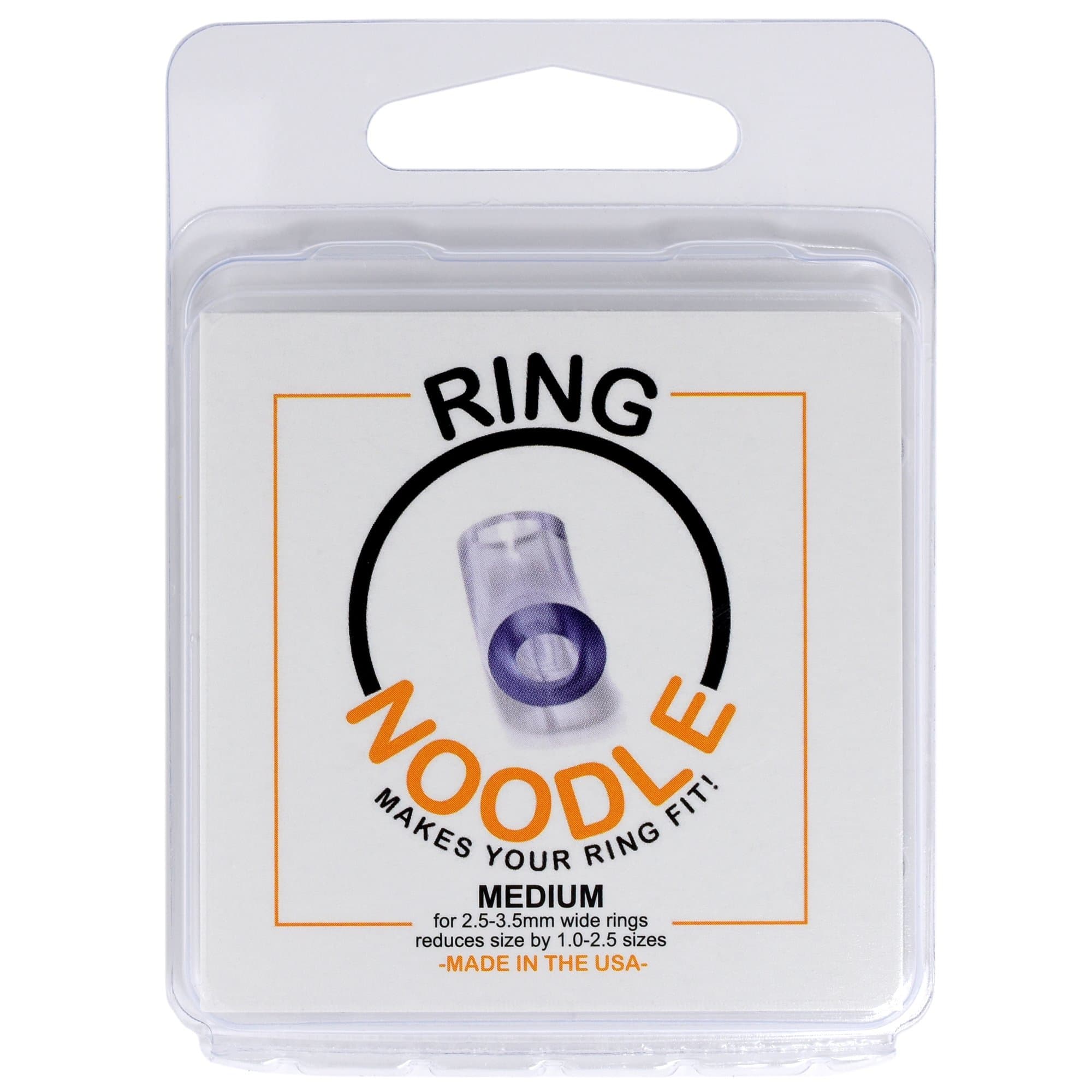RING NOODLE Ring Guard 12 Pack (Medium) - Easy Ring Adjuster