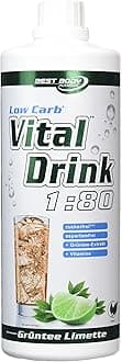 Best Body Nutrition Low Carb Vital Drink Green Tea/Lime 1000 ml