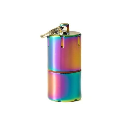 1Pcs EDC Gear Waterproof Tiny Peanut Lighter Mini Gasoline Kerosene Lighter Grinding Wheel Vintage Gadgets