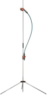 Gardena Garden Shower Trio, Silver/Gray/Orange, Adjustable Water Volume, Adjustable Height, 960-20