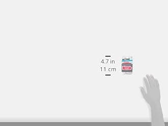 Scunci 3820503a048 Black& Clear No Slip GripÃ‚® Ponytailers by Scunci