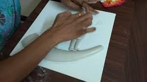 Fevicryl Mould It Clay Set for Modelling and Sculpting, Air Dry Clay for Art and Craft, Gift for Artists, Students, Children (Pack of 3) Each/1 Packet Contain 50 g of Mouldit Clay