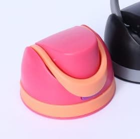 SysMualReplacement Cap for Owala Freesip, Replacement Accessories for Owala Free Sip, One Button Water Bottle Top Lid Compatible with Owala Cup 16oz 24oz 32oz 40oz, Leakproof, BPA-Free(Orange Pink)