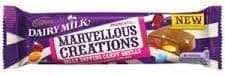 Cadbury Dairy Milk Marvellous Creations Jelly Popping Candy Shells 12X47G