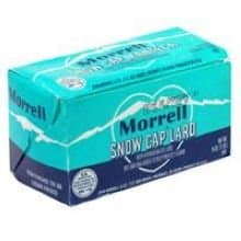John Morrell Snow Cap Lard, 1 Pound - 48 per case.