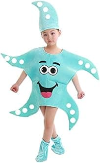Quenny children's marine animal costume,seahorse octopus starfish crab Halloween dance costume.