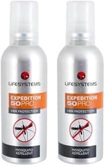 Insect Repellent Expedition Pro DEET Pump Spray, Repels Mosquitoes, Biting Insects and Ticks, Up to 7hrs Protection, Ideal for Any Destination Including Jungle Tropics (Pack of 2)