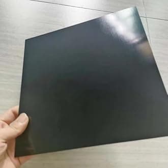 1pcs 0.2~4mm Thick Black Glassfibre Template Board Sheet G10 Epoxy Glass Fiber FR4 Fibreglass Plate 3D For Antistatic (Size : 330MM x 330MM, Color : 0.3mm)
