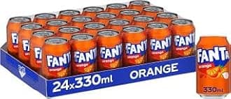 Fanta Soft Drink Cans (24 x 330ml Cans, Orange)