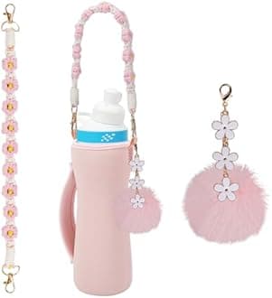 Upgrade Your Hydration Experience with Cirkul Accessories: Sleek Cirkul Water Bottle Sleeve, Stylish Cirkul Charms, Durable Straps, Handy Bottle Handle & More