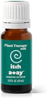Plant Therapy Kids Itch Away Essential Oil Blend 10 mL (1/3 oz) 100% Pure, Undiluted, Therapeutic Grade