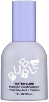 1 Pack - Skincare Water Slide Hydration Boosting Facial Serum, Hyaluronic Acid and Peptides, Everyday Care, All Skin Types 1 fl oz / 30ml Package May Vary