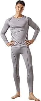 FITEXTREME MAXHEAT Mens Thermal Underwear Long Johns Set with Fleece Lined