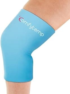 Comfytemp Ice Sleeve Freeze Sleeve for Arm Elbow Knee Injuries, Reusable Gel Ice Pack Cold Compression for Pain Relief (M, 1)