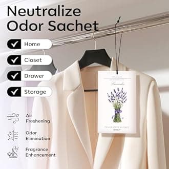 MYARO MR-01 12 Packs Lavender Scented Sachets for Drawer and Closet Best Gift