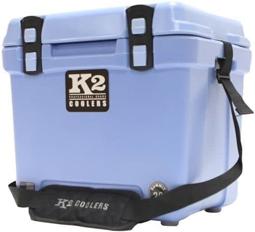 K2 Coolers S20CB Summit Series Cooler, Cool Blue, 20 quart