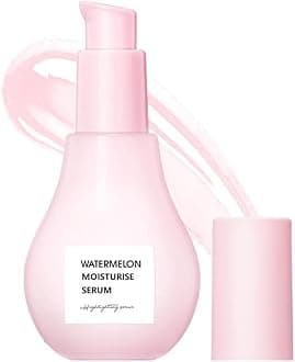 Ginaday Watermelon Moisturizer Facial Serum, Hydrating Glow Priming Liquid Highlighter.