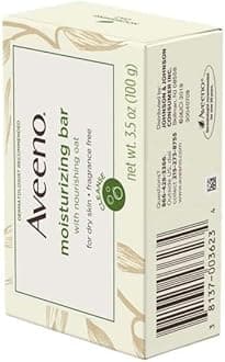 AVEENO Naturals Moisturizing Bar for Dry Skin 3.50 oz (Pack of 2)