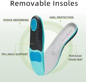 Men's Slip On Loafers Arch Support Boat Shoes for Extra Cushioning and Pain Relief Canvas Leisure Vintage Flat Walking W1-denim