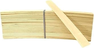 Top Replacement Sprung Wooden Bed Slats Size Double Bed Length 690mm & Width 53mm, 8.5mm Depth.… (8)