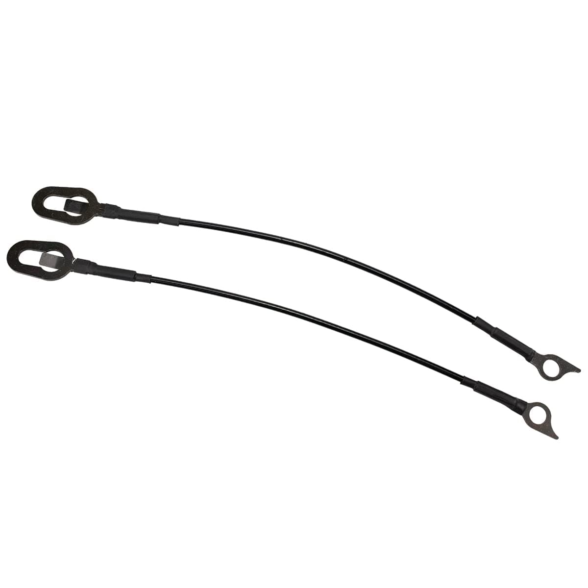 RLB-HILON Tailgate Cable Compatible with 1994-2002 Dodge Ram 1500 2500 3500, 55345124AB 55345125AB, Lift Gate Support Straps Pickup