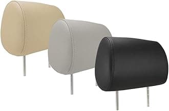 Gemini_mall Universal 7 Inch Car Headrest Monitor Rear Seat Entertainment Multi-media Player for DVD Player and Video Games Beige