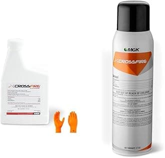 Crossfire Liquid 13 oz & MGK 1977 Crossfire Aerosol 17oz Bed Bug Control Bundle