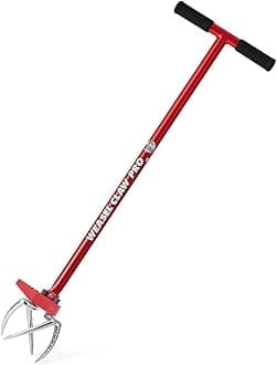 Claw Pro – Black Grip | 3-in-1 Twist Tiller, Cultivator, Weed Puller & Soil Loosener | Gardening Hand Tool | 91336-A