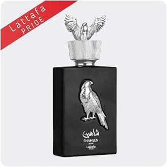 Lattafa Pride Shaheen Silver Eau de Parfum (EDP) Travel Size Spray - 20ml (0.67 OZ), Unisex Fragrance for Men & Women
