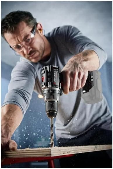 Parkside X20V PABSP 20 Li B2 KAT PERFORMANCE Cordless Drill (Brushless/Brushless, with Battery and Charger, in Carry Case)