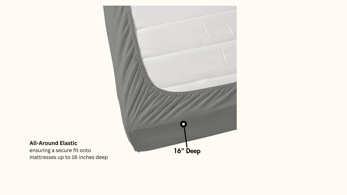 Premium White Queen Sheet Set 4-Piece Bed Sheets 1800 Thread Count Series -Luxuriously Soft Brushed Microfiber Material-Sheets with 16-Inch Deep Pockets, Wrinkle-Free and Fade-Resistant By Apexx Linen