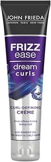 John Frieda Frizz Ease Dream Curls Defining Crème 150ml, Smoothing, Hydrating And Defining Cream Curly And Wavy Hair