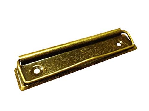 Rustic Style Brass Clipboard Clip Large - 4 3/4″ (W) x 1 1/2″ (H)