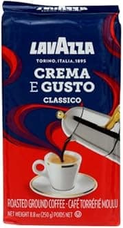 Lavazza, Crema e Gusto Ground Coffee, 8.8 Oz