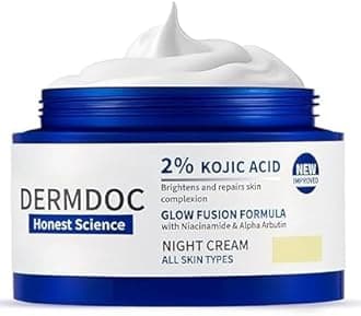 Night Cream (50g) | With Niacinamide & Alpha Arbutin | Face Moisturizer | 1.76 Oz