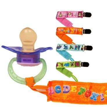 Petite Creations Blue Dummy/Soother/Pacifier Holder No Throw Tether Chain