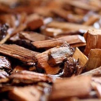 B&B Charcoal Inc Post Oak Smoking Chips (Two Pack), 180 cu in (00124)