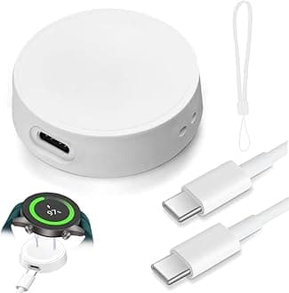 New Watch Charger for Galaxy 3 4 5 Pro 6 Classic, Split and Detachable, with USB C to USB C Cable 3.3ft, Compatible with Galaxy Smart Watch 3 4 5 Pro 6 Classic Active1 2