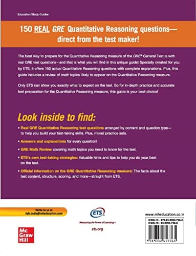 (OLD EDITION) OFFICIAL GRE QUANTITATIVE REASONING PRACTICE QUES.VOL.1