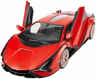 RASTAR RC Car 1/14 Scale 2.4Ghz Lamborghini Sian FKP 37 Radio Remote Control R/C Toy Car Model Vehicle (Red)