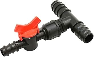 1pcs 1" 3/4" to 1/2" Garden hose tee connector tap reducer water splitter 16mm 20mm 25mm With tap wate connector,1 inch to 3/4