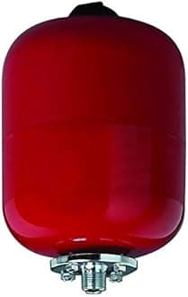 35 Litre Red Replaceable Membrane Heating Expansion Vessel Tank with 3/4 Connection by Aquasystem