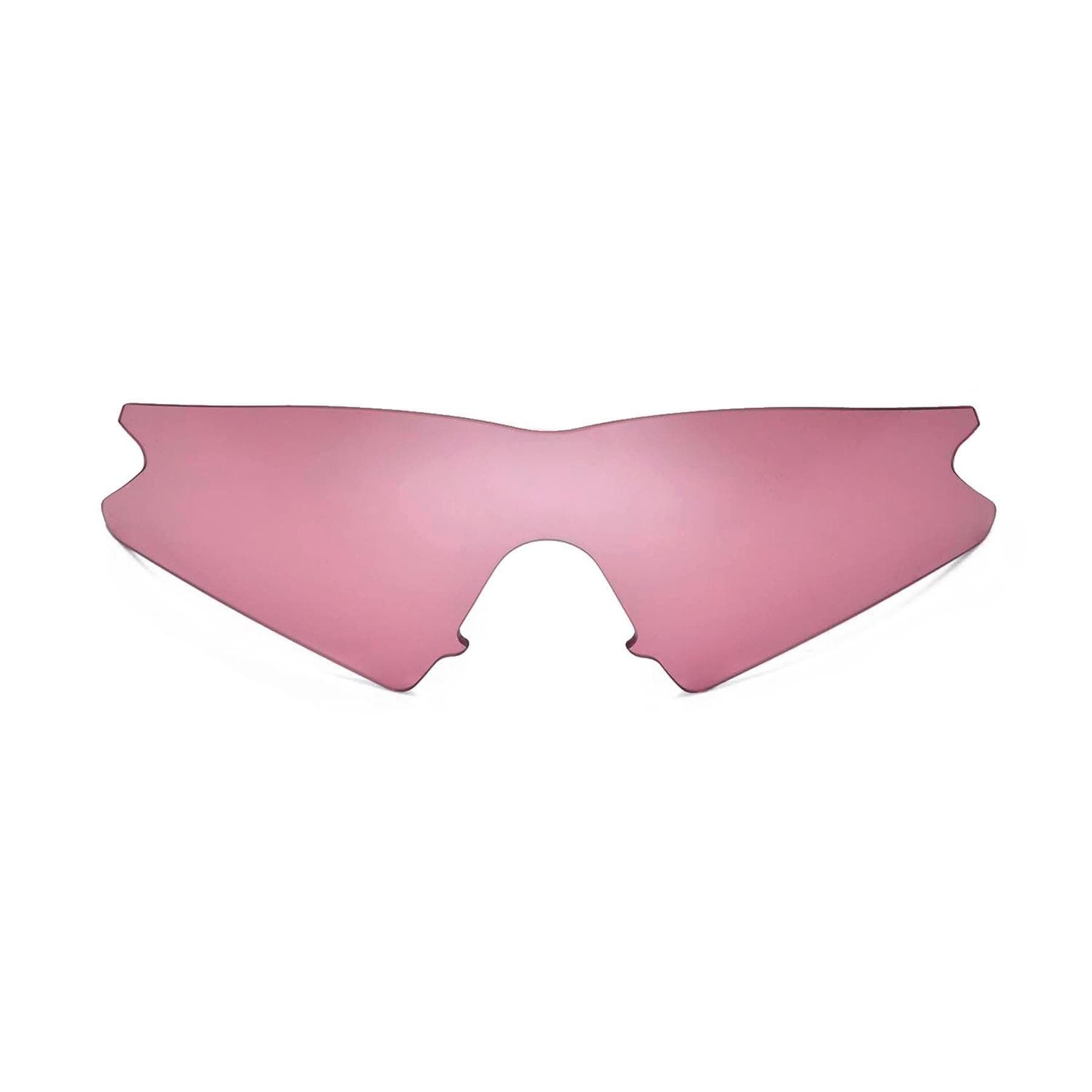 Walleva Pink Non-Polarized Replacement Lenses for Oakley M Frame Sweep Sunglasses